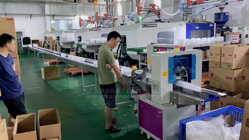 一次性塑料杯碗套袋機飲料杯自動裝袋封口機快餐打包碗自動套袋包裝機塑料碗自動包裝機塑料杯自動打包裝機械